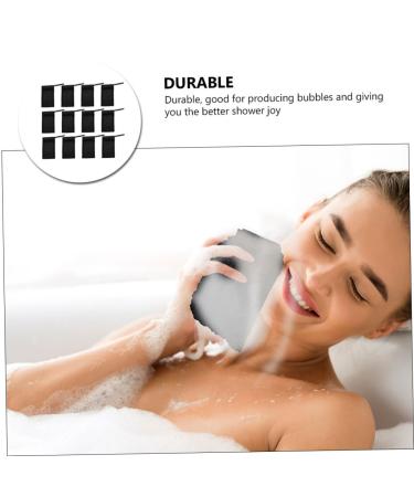 10pcs Foam Net Storage Bag for Full Length Mirrors | Nylon Fiber Bath & Body Scrubber Bubbles Protector - Buy Online on GoSupps.com