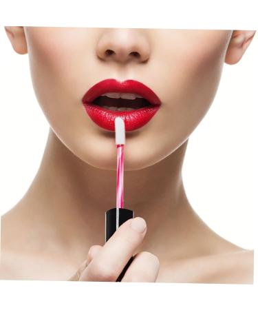 FOMIYES 300Pcs Disposable Lip Brush Replacement Heads - Eyeliner Eyeshadow and Lipstick Applicators - Travel-Friendly Flocking Lip Gloss Accessories - Buy Online on GoSupps.com
