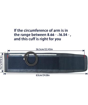 Buy XL Blood Pressure Monitor Cuff - Reusable Large Arm Cuff for Adults | WINDRAY 8.66-16.54 | Generic Replacement for Accurate Readings - Buy Online on GoSupps.com