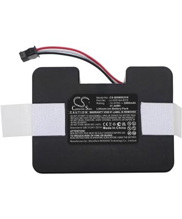 Li-025144-BYD Battery Replacement for Bobsweep SW603001 | 2600mAh 14.4V - International Shipping Available - Buy Online on GoSupps.com