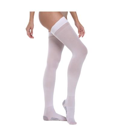 BEONTOP Medical Compression Stockings 19 mmHg Unisex - Medical Line XL Bianco