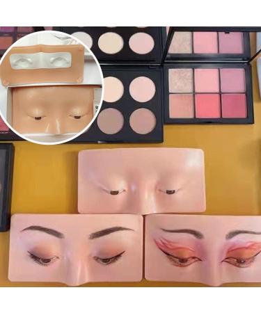zalati Makeup Practice Board Silicone for Face Eyebrow Eye - Buy Online on GoSupps.com