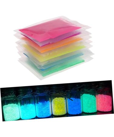 ORFOFE 2 Pack Sand Powder Luminous Powder Outdoor Decorations Glow Luminous Nail Glitter Particles Ordinary Green Siize 4 - Buy Online on GoSupps.com