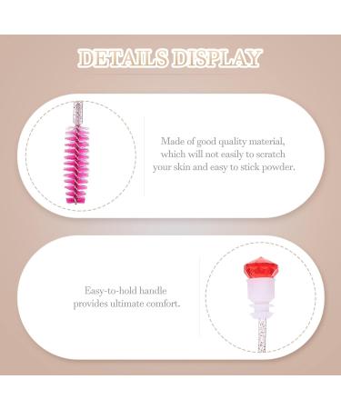 8pcs DIY Lash Wand Tubes Set Mascara Wand Eyelash Empty Diamond Tubes Makeup Accessories - Buy Online on GoSupps.com