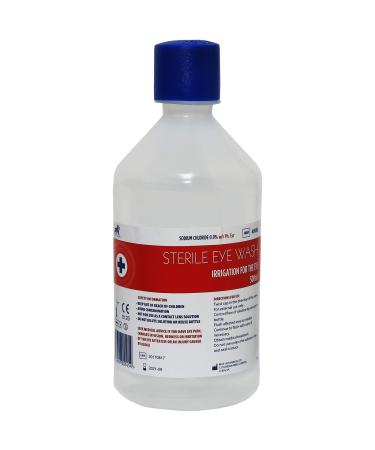 500ml Blue Lion Sterile Saline Eye Wash Reinigingsoplossing Fles