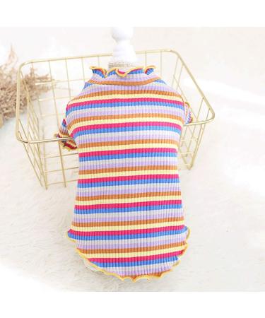 Buy AMAONE Chihuahua Dog Coat - Stylish Knitted Jacket with Bowknot for Small Dogs - Multicolor XXL Pet Clothing - Buy Online on GoSupps.com