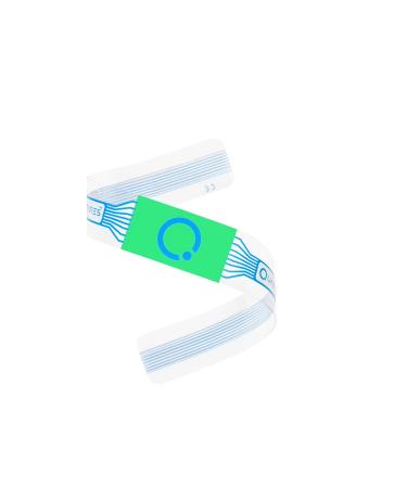 Quantares Bracelet Life 2.0 | Light Blue Posture Correction Device | Improve Posture & Wellbeing | 4-Month Lifespan | International Shipping - Buy Online on GoSupps.com