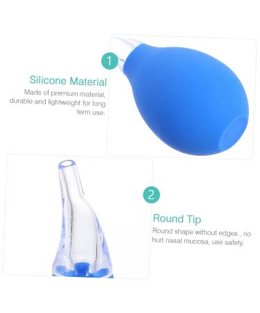 ULTECHNOVO 6pcs Baby Nasal Aspirator Set - Manual Nose Cleaner for Newborns and Infants, Nose Suction Snot Device with Silica Gel Tip - Buy Online on GoSupps.com