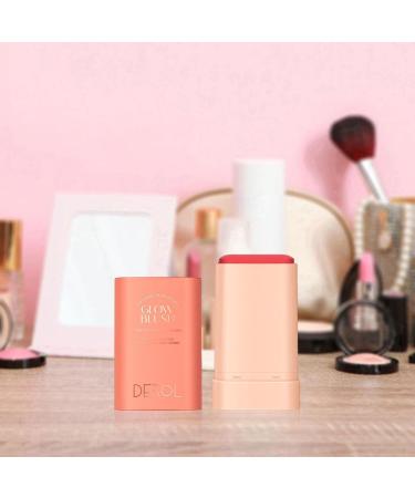 harayaa Face Contouring Cream Blush Moisturizer Stick Multiuse Blend Effortlessly Cheek Blusher for Girl Cheek Lip and Face All Skin Red - Buy Online on GoSupps.com
