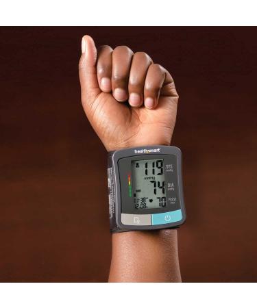 HealthSmart Digital Blood Pressure Monitor with Automatic Upper Cuff - FSA & HSA Eligible, Stores 120 Readings for 2 Users, Pulse Rate & Irregular Heartbeat Display - Buy Online on GoSupps.com