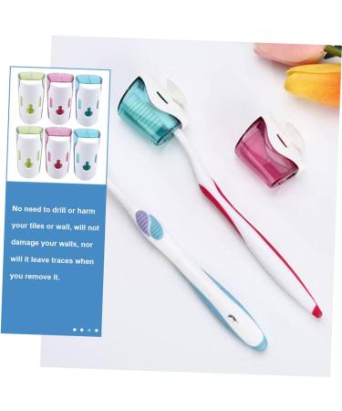 CIMAXIC 6-Pack Toothbrush Dust Protection Caps | Steripods Travel Covers for Electric Toothbrushes | Hygiene Travel Case - Buy Online on GoSupps.com