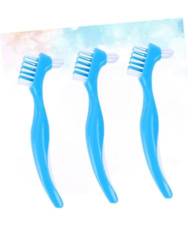 Minkissy 6-Piece Double Prosthesis Nursing Kit | Toothpaste & Dental Floss for Artificial Teeth | Double-Sided Toothbrush & Storage Box | False Teeth Cleaning Essentials - Buy Online on GoSupps.com