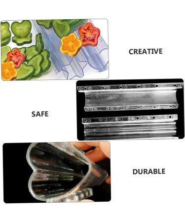 SUPVOX Tools 12 Pcs Vegetable Shaping Fruit Watermelon Shaped Cucumber Mushroom Toaster Oven Transparentx4pcs 20x6.5cmx4pcs - Buy Online on GoSupps.com
