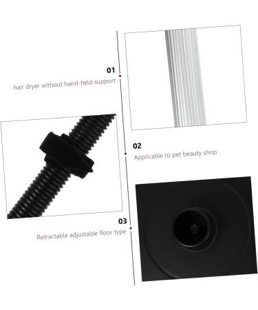 FOMIYES 1pc 360 Hair Dryer Holder Hair Dryer Bracket Hair Dryer Storage Rack To Rotate Supplies No Punching - Buy Online on GoSupps.com