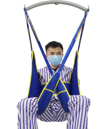 Patient Lifting Slings Patient Lift Sling Transfer Strap Toilet Sling Four Point Support Shower Sling for Elderly Disabled M Large - Buy Online on GoSupps.com