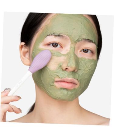 Beaupretty Scrubber Clay Brush Applicator Silicone Brush Facial Scrub Wash Brush Clay Applicator Mud Applicator Tool Scrubbers Applier Clean Silica Gel Detergent - Buy Online on GoSupps.com