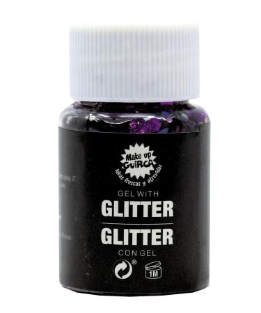 FIESTAS GUIRCA Glitter Body and Face Gel 20g Lilac