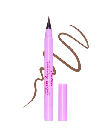 Lime Crime Bushy Brow Pen  Baby Brown (Cool Light Brown) - Thin Precision Eyebrow Pencils Define  Shape  Build  Fill In & Flick Up - Eyebrow Filler for Natural Looking Brows - Vegan & Cruelty-Free Baby Brown Brow Pen