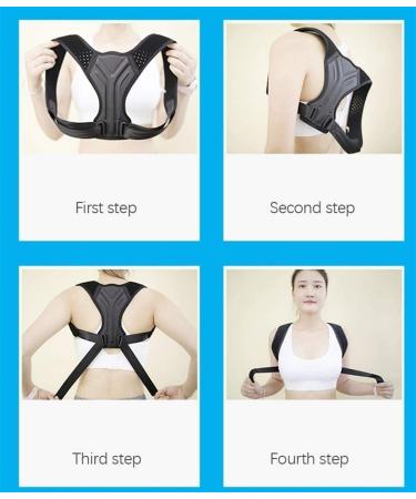 Back Posture Corrector Corset Clavicle Spine Posture Correction Back Support Belt Comfortable Soft Strip Corrector for Adult (Size : X-Small) Feito na China Full moon lofty ambition - Buy Online on GoSupps.com