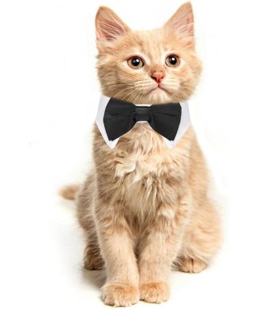 Formal Pets Bowtie Dog Cat Pets Adjustable Bow Tie and Collar Cats Puppy Grooming Ties Party Accessories Adjustable Pets Dog Cat Bow Tie Pet Costume Necktie Collar for Medium Large Boy Dog L (Pack of 1) - Buy Online on GoSupps.com