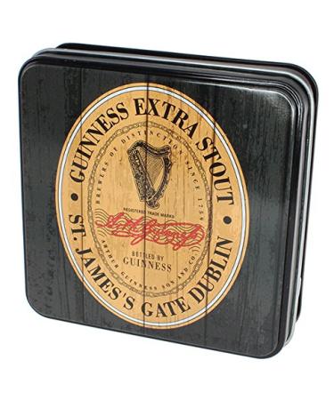 Guinness Fudge in a gift tin in the Heritage Extra Stout design 100 g