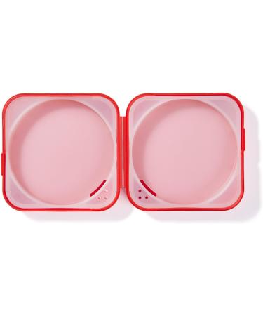 DENTiCASE Red Hygienic Storage Box - Patented 1 Piece | International Shipping Available - Buy Online on GoSupps.com