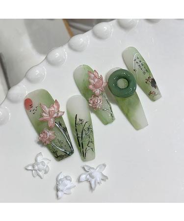 3D Lotus Flower Nail Design Silicone Mould Epoxy Resin Shapes Lotus Flower Carving Nail Stamp Silicone Mould Flowers Floral Lotus Leaf Nail Decoration Nail Design Nail Art Mould Silicone Moulds Nail - Buy Online on GoSupps.com