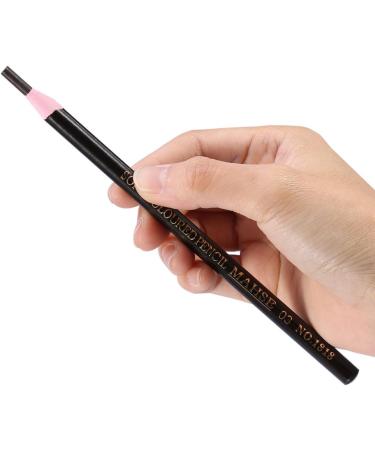 Eyebrow Pencil 12pcs Eyebrow Pencil Waterproof Eyebrow Liner Eyebrow Styling Pencil Waterproof Durable Eyeliner Beauty and Cosmetics Eyebrow Pencil(A) - Buy Online on GoSupps.com