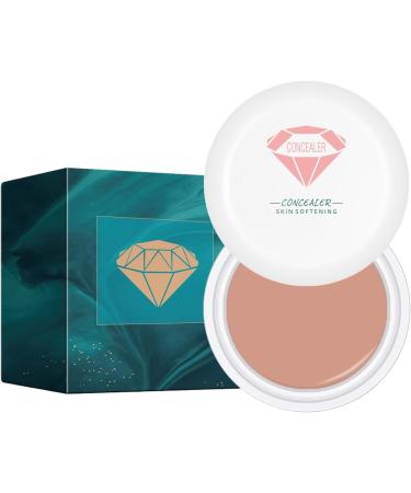  Rrlihjgu High Coverage Matte Concealer | Moisturizing Concealer Waterproof Moisturizing Cream Full Coverage for Women Spots Dark Circles Weddings Dates - Buy Online on GoSupps.com