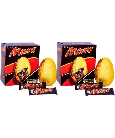2x Mars Chocolate Large Easter Eggs | Perfect for Easter Gift | Chocolate Easter Egg 2024 | Chocolate Gifts | Thank You Gifts | Easter Party | 201g - Buy Online on GoSupps.com