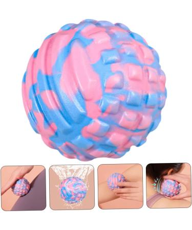 Garneck 4-Piece Fitness Massage Ball Set | Yoga & Myofascial Release for Lower Back & Shoulder Tension | Colorful EVA Massage Balls (7x7cm) - Buy Online on GoSupps.com