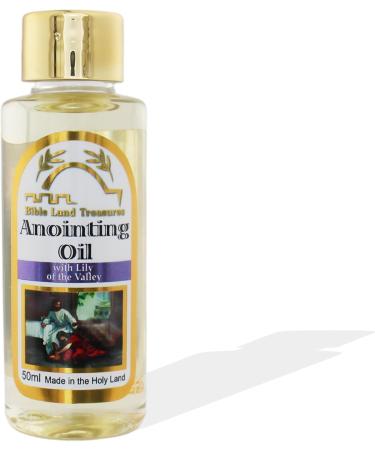 Bible Land Treasures Anointing Oil Set 2 x 50ml Bottles Holy Land Oil with Frankincense Myrrh & Spikenard + Lily of The Valley Biblical Scented Oils for Prayer & Blessing - Buy Online on GoSupps.com