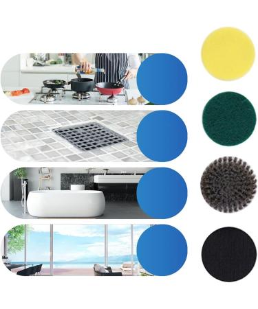 Electric Spin Scrubber 2024 New Sinoshi Spin Power Scrubber Cordless Power Spin Scrubber Rechargeable Handheld Power Scrubber Spin Brush Multifunctional Cleaning Brush Tile Sink Bathroom (White B) - Buy Online on GoSupps.com