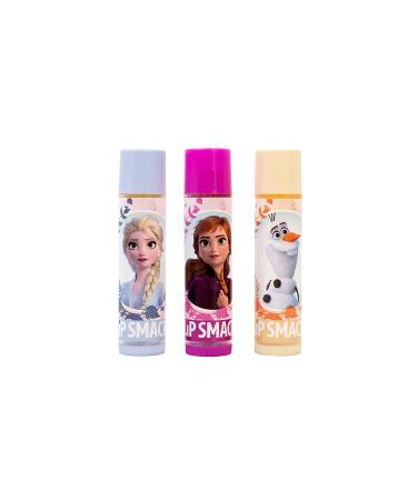 Shop Lip Smacker Frozen II Lip Balm Trio - 3 Pack (0.42 oz) | Moisturizing & Fun Flavors - Buy Online on GoSupps.com