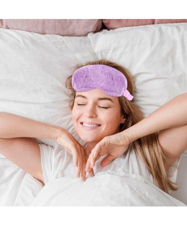 Plush Eye Mask Set - Soft Sleeping Blindfold for Girls, Women, Kids - 5 Pieces Fluffy Eye Covers - Perfect for Birthday Party Favors - Buy Online on GoSupps.com
