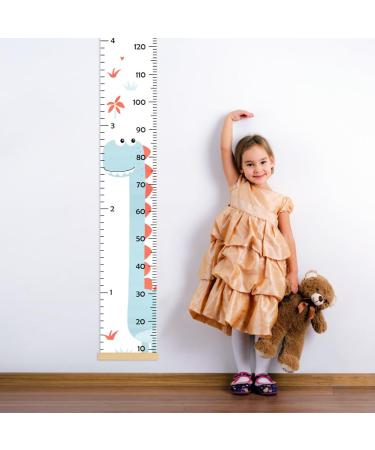 AOLO Children's Yardstick & Size Knife - Fun Dinosaur Wall Measurements for Kids' Rooms | Baby Decor & Growth Tracking - Buy Online on GoSupps.com