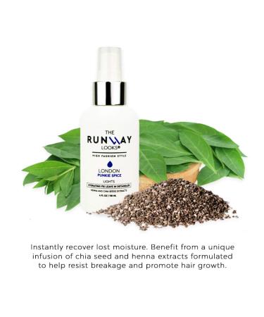 Punkie Spice Leave-In Detangler - Henna & Chia Seed Extracts for Hydrated Knot-Free Radiant Hair (4oz) - International Shipping Available - Buy Online on GoSupps.com