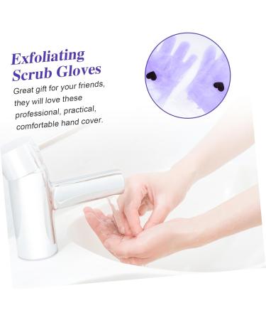 Ipetboom 1 Pair Lavender Hand Wax Set The Mitten Parrafin Wax for Hands Hand Wax Cover Exfoliating Gloves Hand Care Supplies Hand Care Gloves Non-woven Fabric Spa Hand - Buy Online on GoSupps.com
