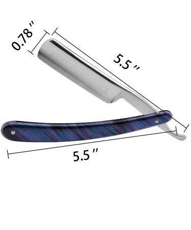 Grandslam Shaving Straight Razor Kit with Leather Strop, Badger Hair Brush, Bowl, Soap & Stand - Gift for Men - Buy Online on GoSupps.com