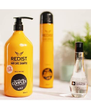 Redist Hair Care Anti-fade Complex Shampoo 1000 ml without salt paraben silicone and SLS - Buy Online on GoSupps.com