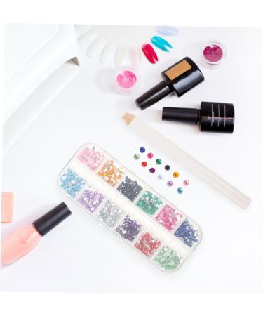 20pcs Nail Point Drill Pencil Nail Gem Picker Wax Pen Nail Dotting Nail Art Picker Diy Dotting Pen Nail Art Tools Special Nail Art Tool White Nail Sticker Drill 5d Wood Rhinestones - Buy Online on GoSupps.com
