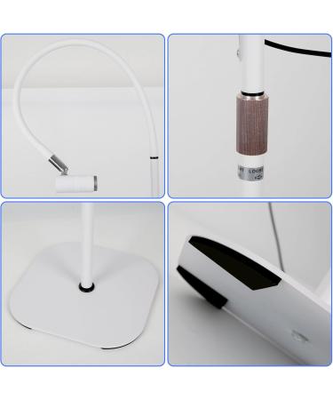 HUATOL LED Light for Lash Extensions - Adjustable Lash Lamp for Artists & Nail Techs Gel Curing Light with Foot Pedal & Goggles (White - Buy Online on GoSupps.com