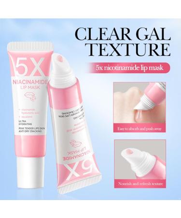 dPois 1Pc 10g Women Girls Lip Balm Lipstick Hydrating Smooth Non Sticky Sheer Tint Lip Color Long Lasting Moisturizing Daily Wear Lightweight Nicotinamide One Size One Size Nicotinamide - Buy Online on GoSupps.com