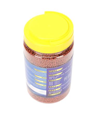 Fish Food, Practical 17.6 Oz Blood Parrot Fish Food Color Enhancer Promotes Aquarium Growth
