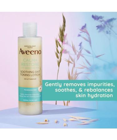 Aveeno Face Calm + Restore Soothing Toner 200ml Clear - Buy Online on GoSupps.com