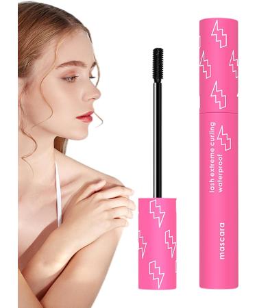  Mimoqk Volumizing Mascara Curling Mascara Waterproof Makeup Long Lasting Formula Lengthening Effect Black Shade Enhancing Natural Look for Women and Girls Daily Use - Buy Online on GoSupps.com