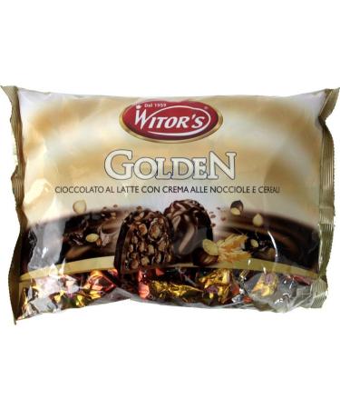 Witor'S Witor's Praline Golden Bag of 1000 g (Milk Chocolate with Hazelnut Cream and Cerealian)