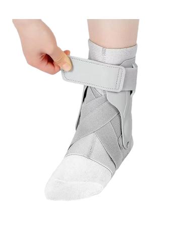 Buy Adjustable Lightweight Ankle Brace | Ankle Support & Stabilizer for Men Women & Children - Lace Up Design Elastic Comfort Perfect for Injury Recovery - Buy Online on GoSupps.com
