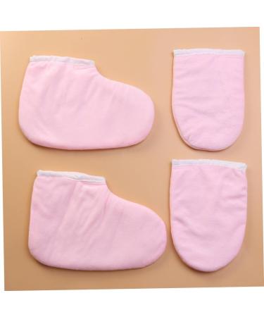 2 Paires Mitaines Isolantes pour Mains et Housse de Bain de Paraffine pour Soins Thermiques Spa - Buy Online on GoSupps.com