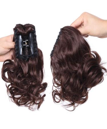 Ponytail Extension | Voluminous Wavy Hair Piece | Medium 110g (30cm) - Realistic Braid Extension for Effortless Style - Buy Online on GoSupps.com